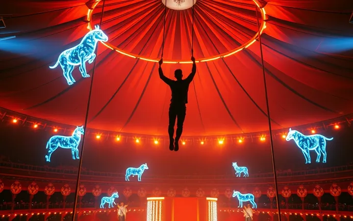Arts du cirque et intelligence artificielle : Quand le numérique sublime la piste aux étoiles