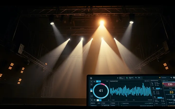 Design lumière assisté par IA : automatisez vos ambiances scéniques dès 2026