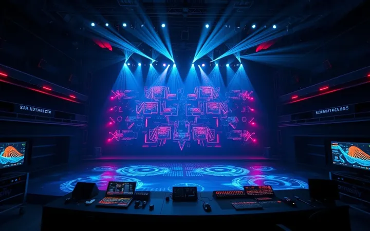 Lighting Design et IA : Comment l'intelligence artificielle révolutionne la conception lumière des spectacles vivants