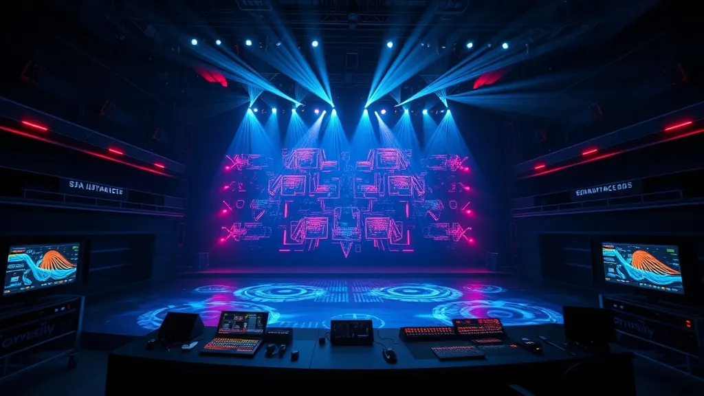 Lighting Design et IA : Comment l'intelligence artificielle révolutionne la conception lumière des spectacles vivants