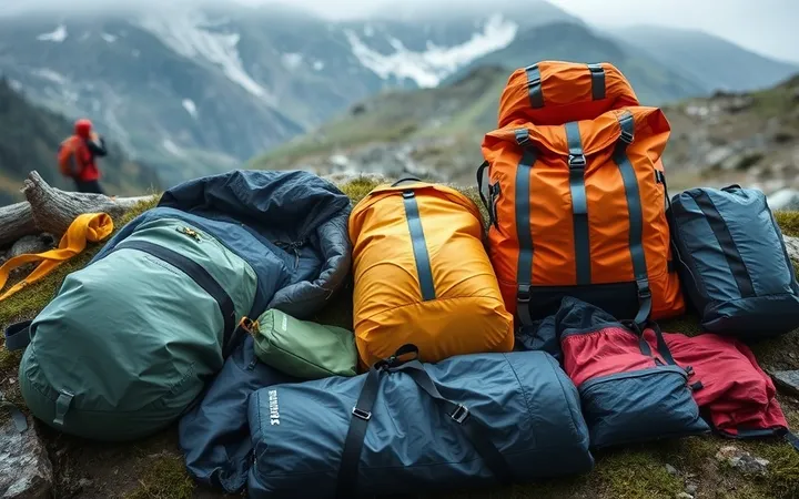 Packing ultra léger pour trek sous la pluie : liste matériel, astuces et budget