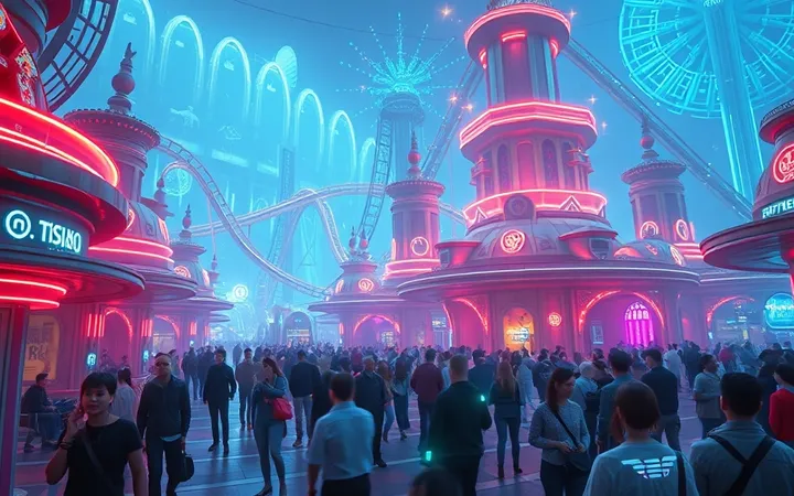 Parcs d'attractions et IA : quand les manèges deviennent intelligents en 2026