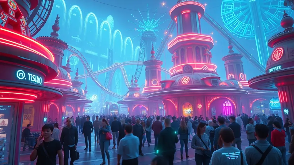 Parcs d'attractions et IA : quand les manèges deviennent intelligents en 2026