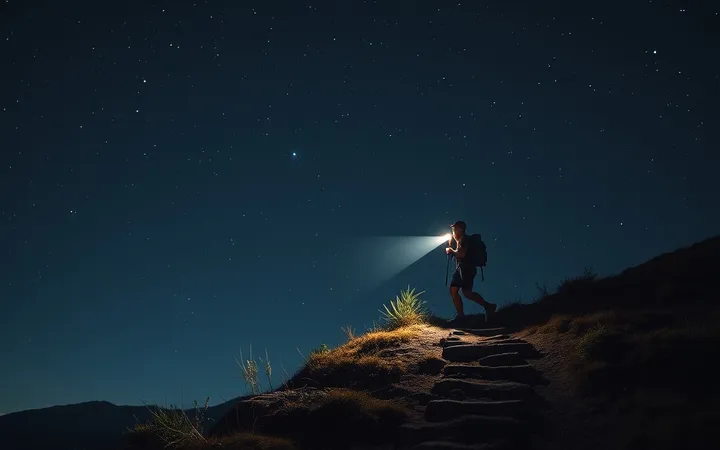 Planning trek solo de nuit : itinéraire, sécurité et gestion de l’énergie sans stress