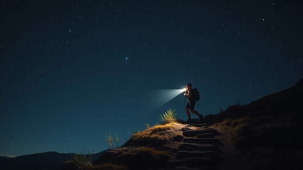 Planning trek solo de nuit : itinéraire, sécurité et gestion de l’énergie sans stress