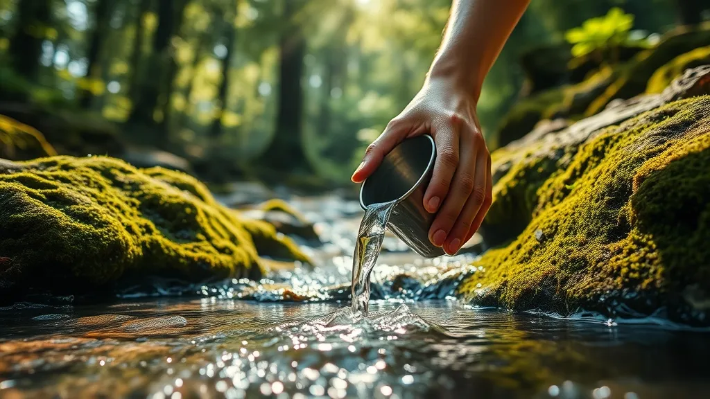 Trouver et Purifier Eau Potable en Randonnée : Le Guide Ultime Sans Kit de Survie 2026