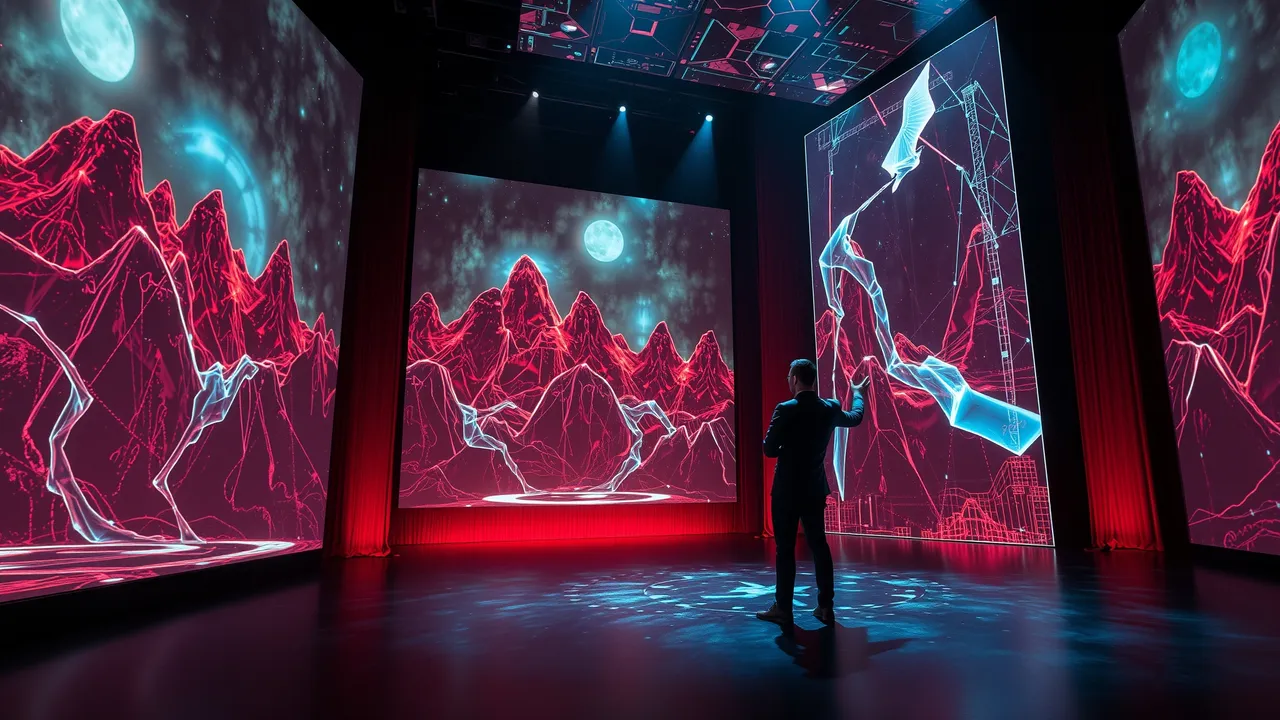 Scénographie augmentée par IA : Quand les décors de théâtre deviennent intelligents et interactifs
