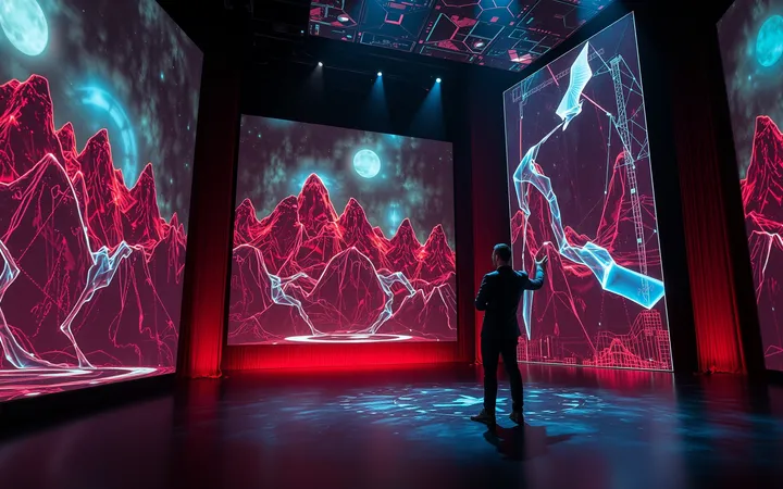 Scénographie augmentée par IA : Quand les décors de théâtre deviennent intelligents et interactifs