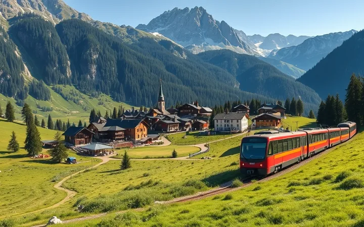 Séjour randonnée dans les Alpes sans voiture : itinéraires, transports et budget réaliste