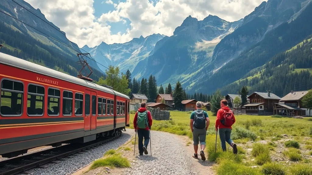 Séjour randonnée en Europe sans voiture : itinéraires, transports et logistique