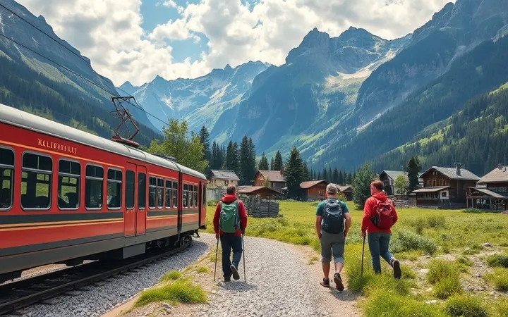 Séjour randonnée en Europe sans voiture : itinéraires, transports et logistique